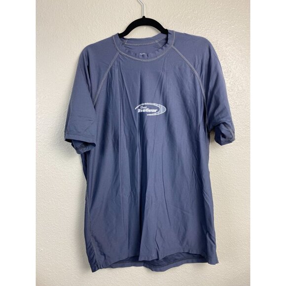 Koredry Water Repellant Nylon Rash Guard Top Mens size XL Gray UPF50 Divegear - Picture 1 of 9